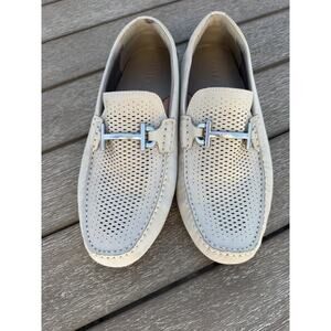 Cole Haan Men's Grand Laser Bit Driving Loafer Style C31864 Tan Suede